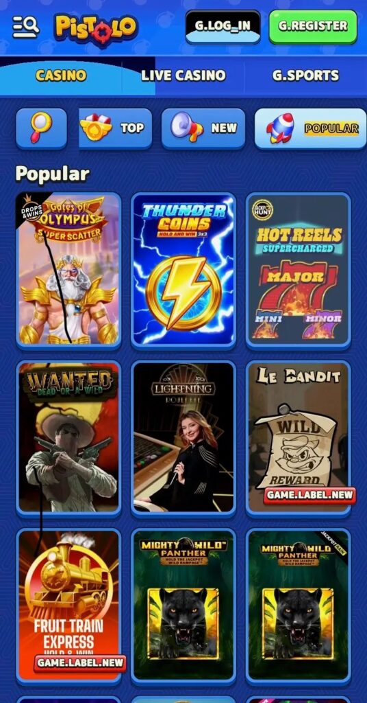 Esplora il mondo emozionante di Pistolo Casino Online in Italia pistolo hd.jpg